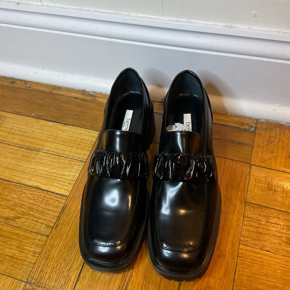 Chouchou Square Loafer Black NWOB - Picture 12 of 12